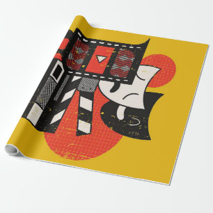 Abstract Acting Theatre  Drama theatre Wrapping Paper