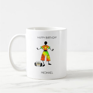 Abstract African art, Awesome Birthday vibe Coffee Mug