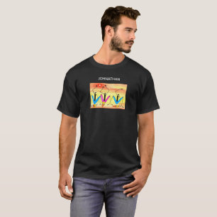 Abstract, African Art, Master Drummers T-Shirt