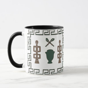 Abstract African tribal art Mug
