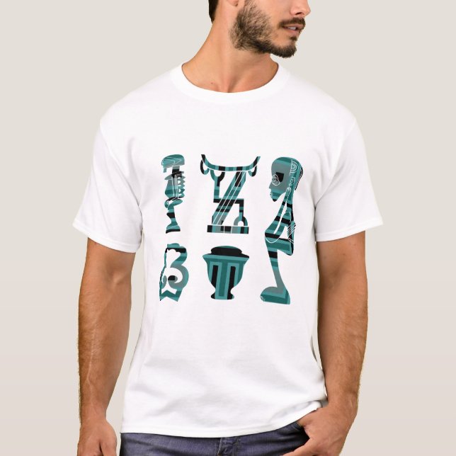 Abstract african tribal art T-Shirt (Front)