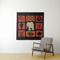 Abstract african tribal art