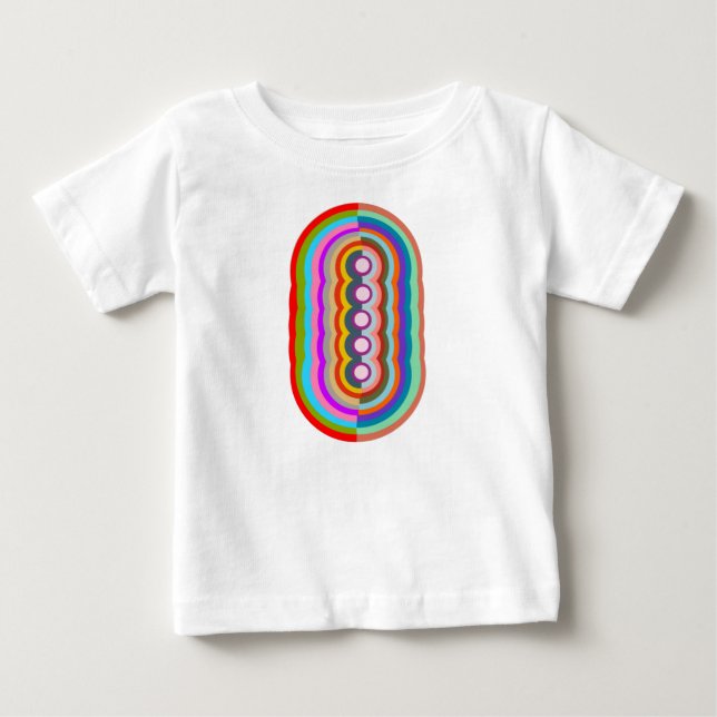 Abstract Again Baby T-Shirt (Front)