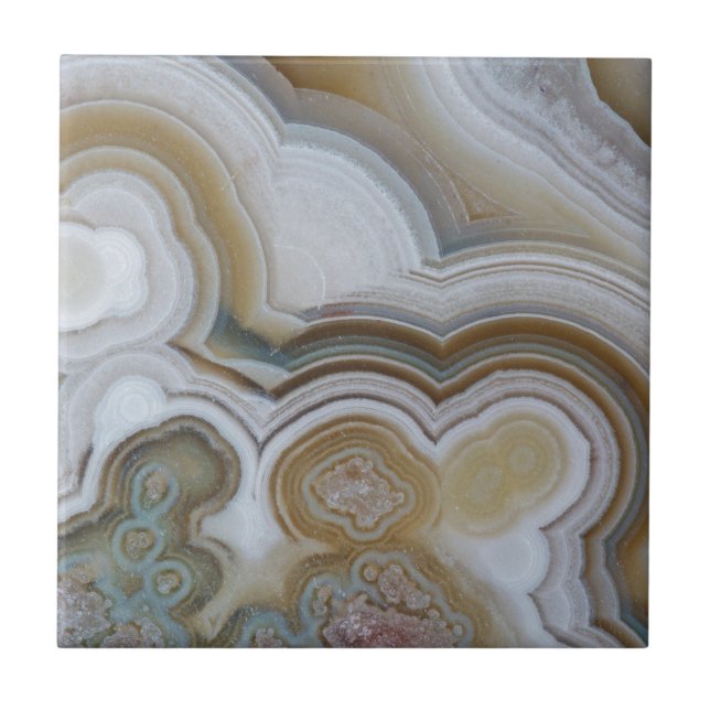 Abstract Agate Stone Macro Tile (Front)