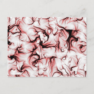 Abstract Algorithmic Art Postcard