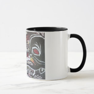 Abstract Alien Mug