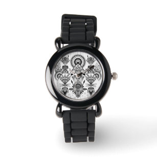 Abstract Ancient Native Indian Tribal Watch