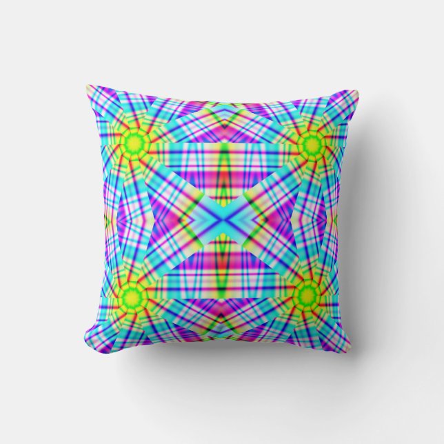 Abstract and Colourful Cushion (Front)