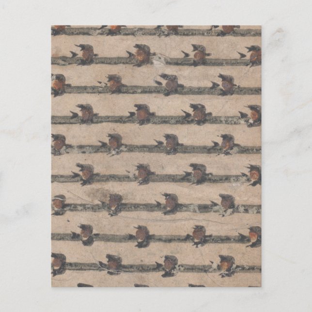 Abstract and Stripe Pattern Scrapbook Paper (Front)