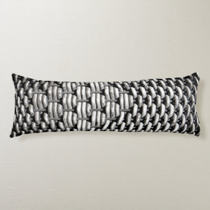 Abstract and Stylish Grey Pattern Body Cushion