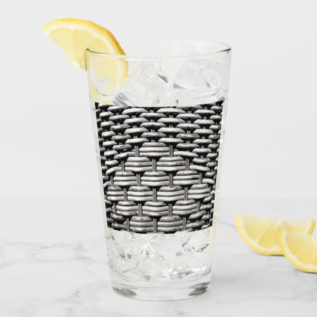 Abstract and Stylish Grey Pattern  Glass (Front Ice)