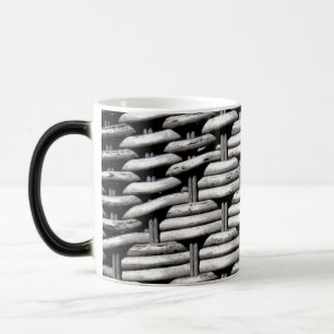 Abstract and Stylish Grey Pattern Magic Mug