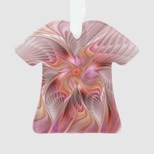 Abstract Angel Colourful Fantasy Fractal Art Ornament