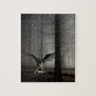 Abstract Angel Fallen Angel Jigsaw Puzzle