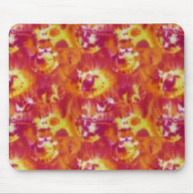 Abstract Animal Art Nouveau Mouse pad