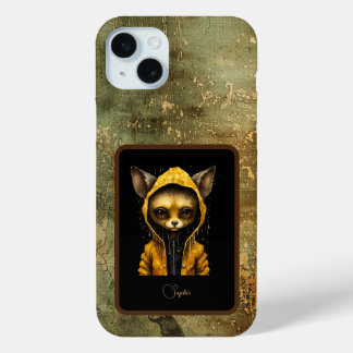 Abstract Animal iPhone Black & White Case-Mate  iPhone 15 Mini Case