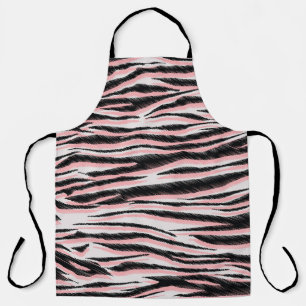 Abstract Animal Skin Seamless Print Apron