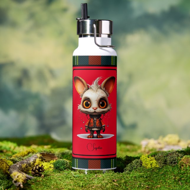 Abstract Animal Thor Water Bottle (Outdoor)