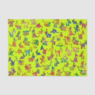 Abstract Animals Pattern for Kids + your idea Tissue Paper