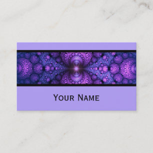 Abstract Apophysis Fractal atom fusion + your text Business Card