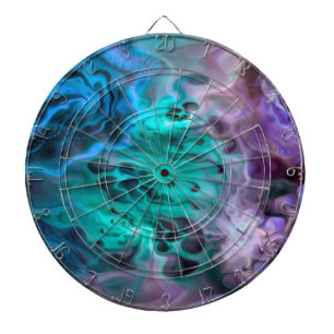 Abstract Apophysis Fractal I Dartboard