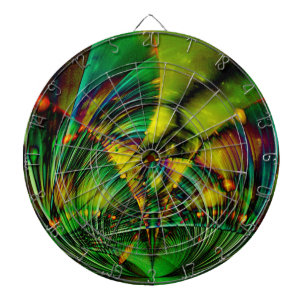 Abstract Apophysis Fractal II Dartboard