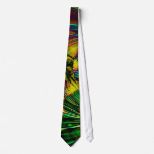Abstract Apophysis Fractal II Tie