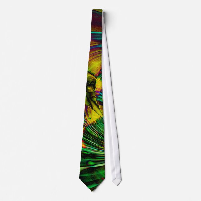 Abstract Apophysis Fractal II Tie (Front)
