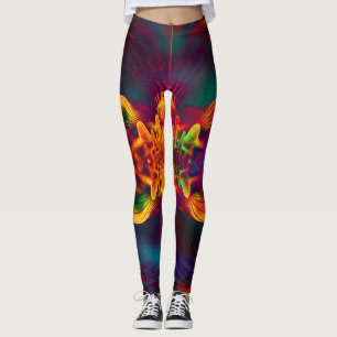 Abstract Apophysis Fractal XI Leggings