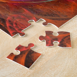 Abstract Apophysis Owl I Jigsaw Puzzle