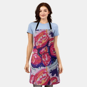 Abstract Apples Apron