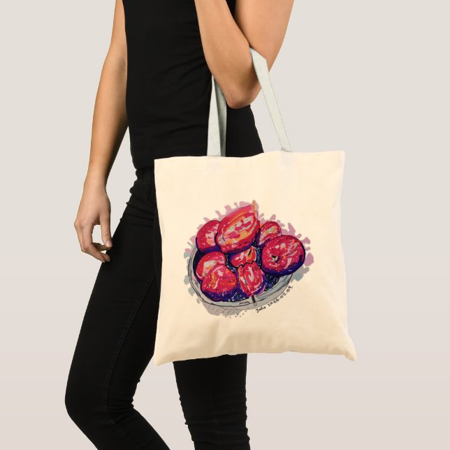 Abstract Apples Tote Bag (Front (Product))