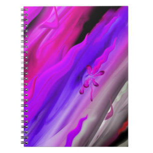 Abstract aquarelle notebook