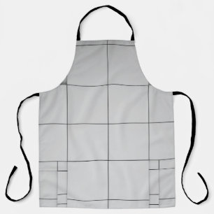 Abstract architecture contemporary apron