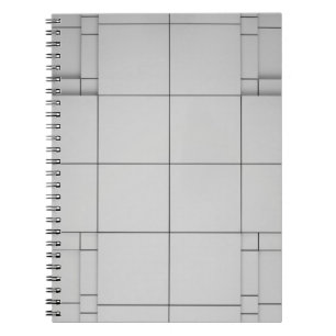Abstract architecture contemporary notebook