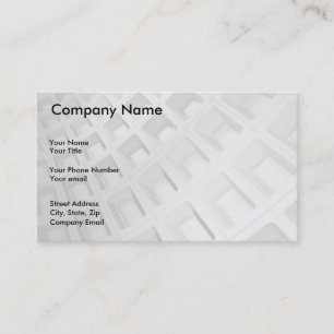 Abstract Architecture in Black and White Business Card
