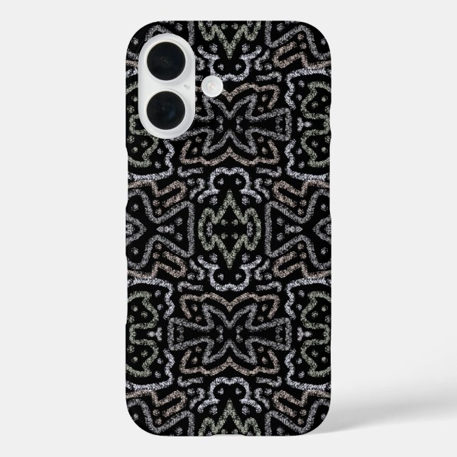 Abstract Arrow Grunge Pattern And Soft Pastels Case-Mate iPhone Case (Back)