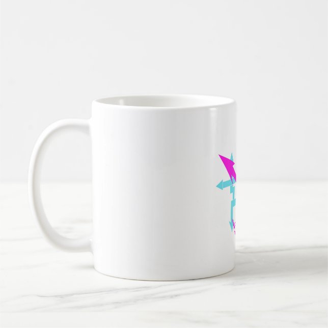 Abstract Arrows Mug (Left)
