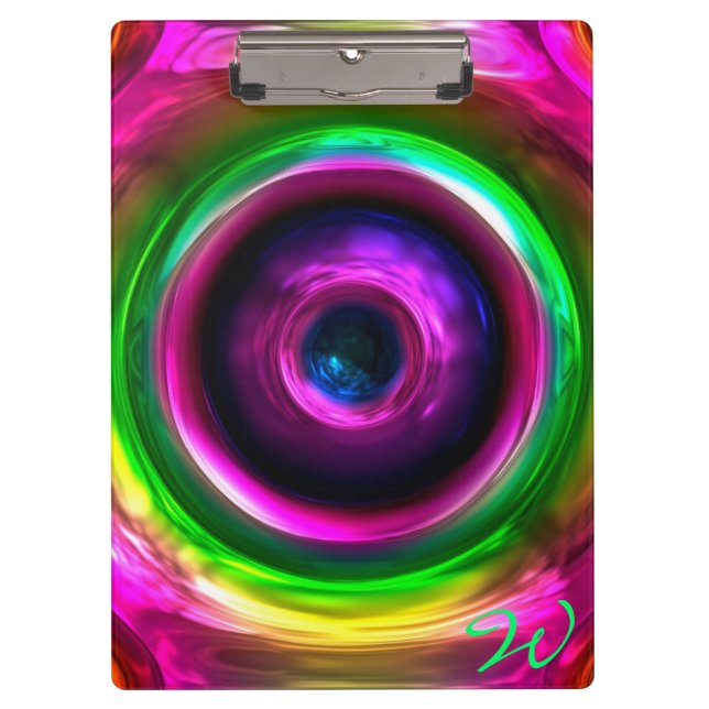 Abstract Art 113 Clipboard Options (Front)