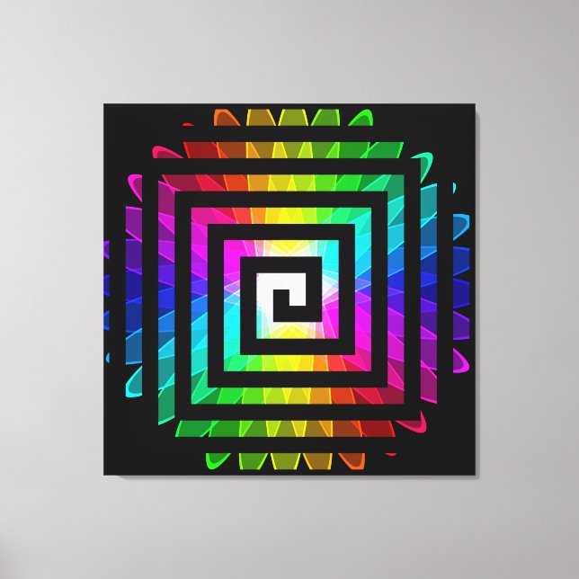 Abstract Art 116 Wrapped Canvas (Front)