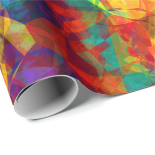 Abstract Art 125 Wrapping Paper