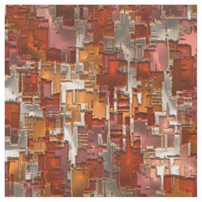 Abstract Art 130 Custom Fabric (Close Up)