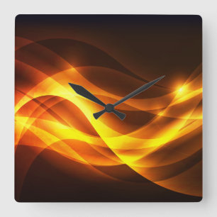 Abstract Art 13 Clock