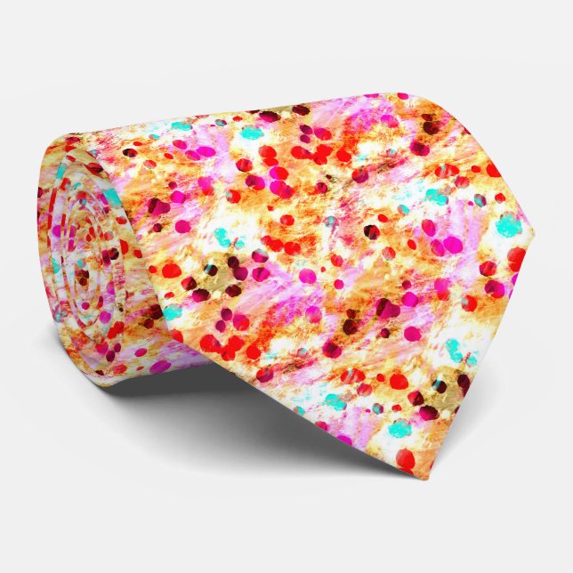 Abstract Art 148 Tie (Rolled)