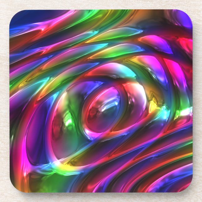 Abstract Art 14 Coaster (Front)