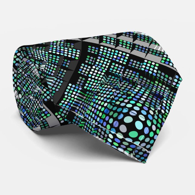 Abstract Art 158 Tie (Rolled)