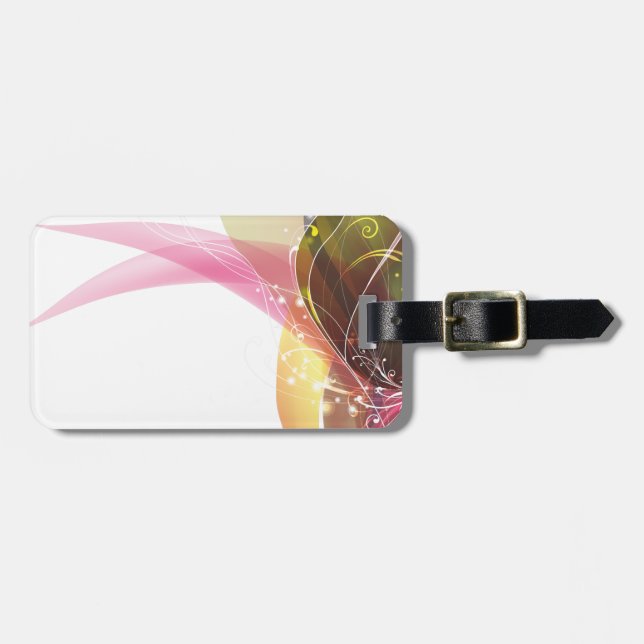 Abstract Art 15 Luggage Tags (Front Horizontal)