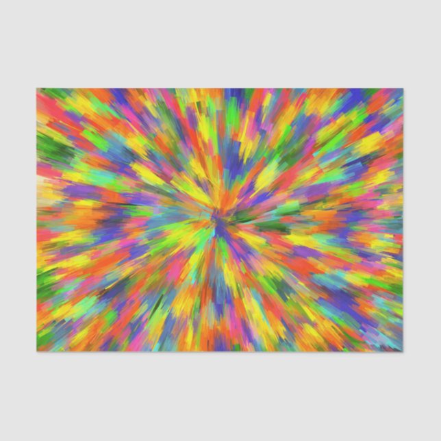 Abstract Art 168 Tissue Paper (Front)