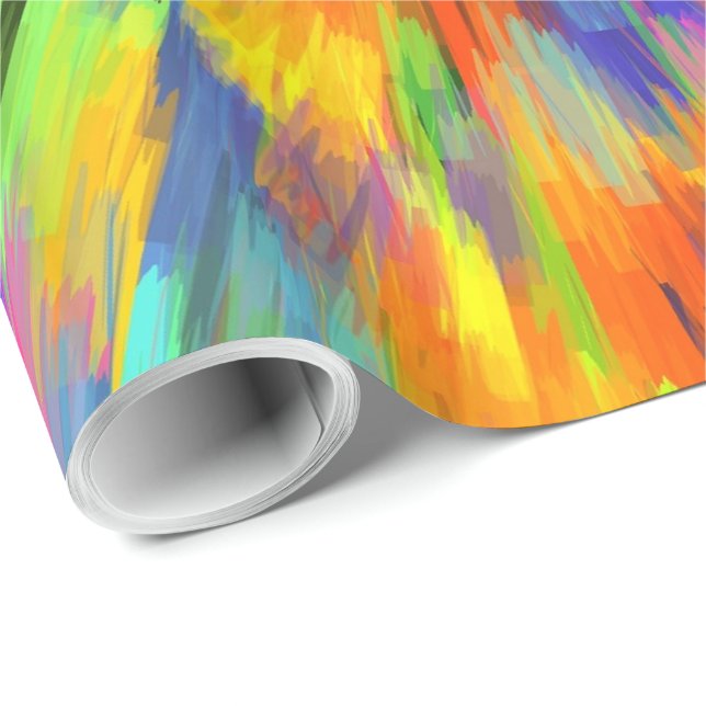 Abstract Art 168 Wrapping Paper (Roll Corner)