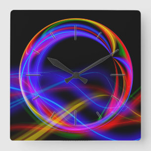 Abstract Art 170 Clock